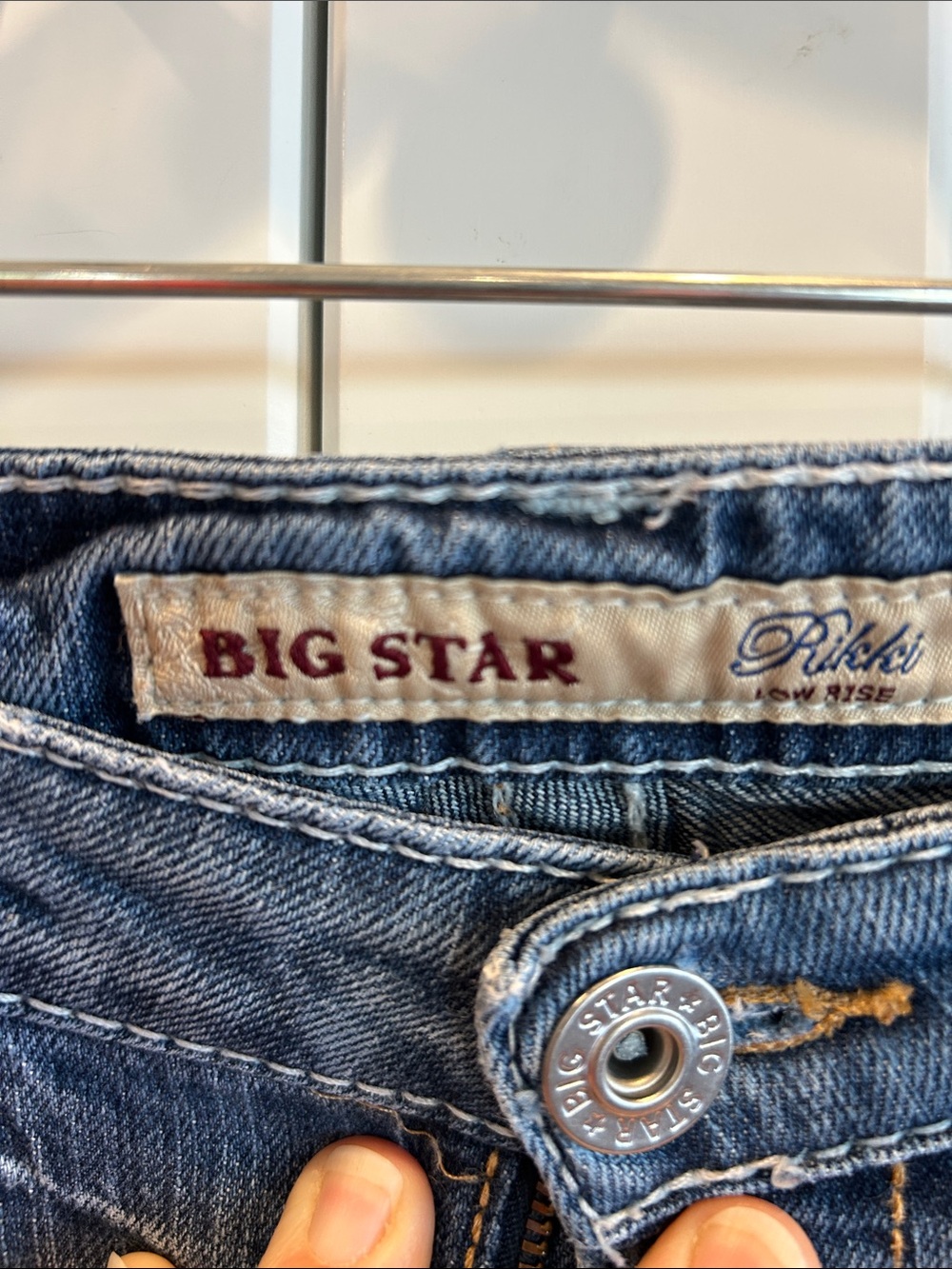Big Star Women’s Mid Blue Ankle Cropped Jeans